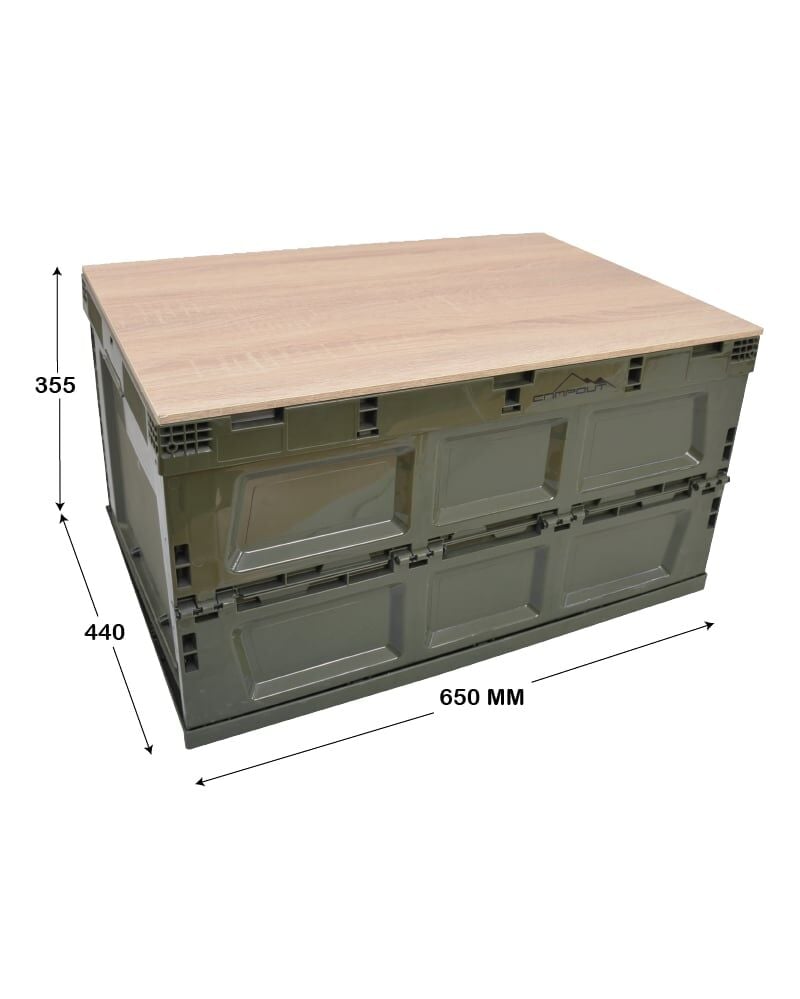 NURGAZ CAMPOUT KATLANIR KASA AHŞAP TABLALI