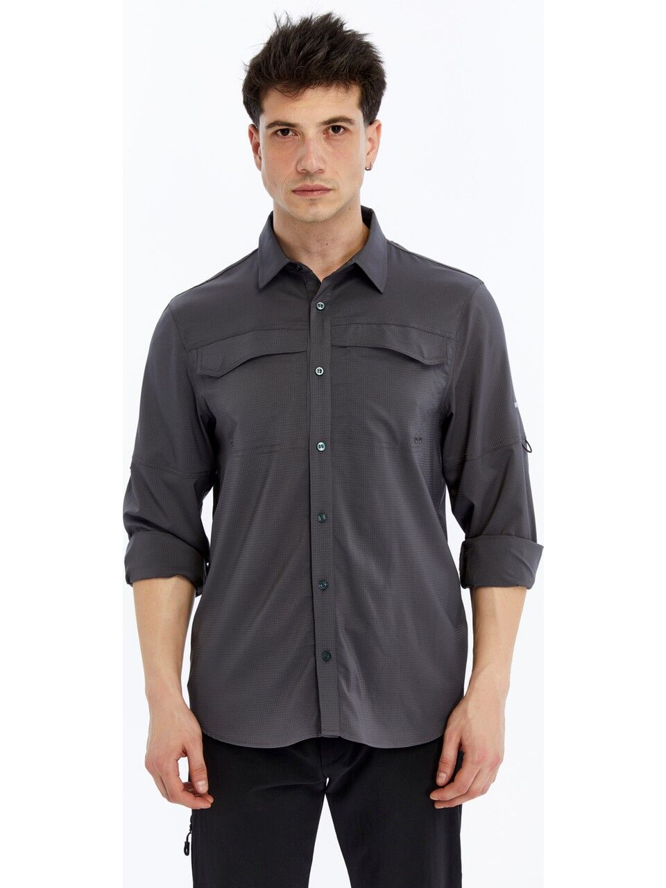 Champp Nomadflex Outdoor Erkek Gömlek Gri