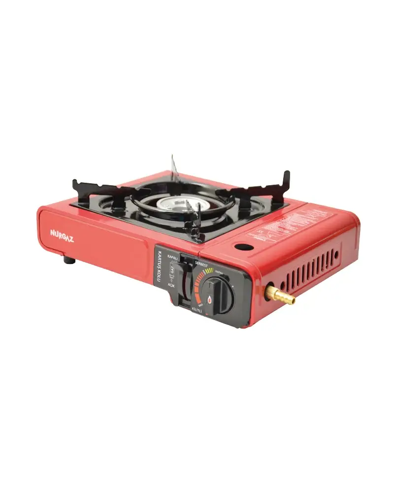 NURGAZ KIRMIZI PORTATİF OCAK (TÜP BAĞLANTILI)