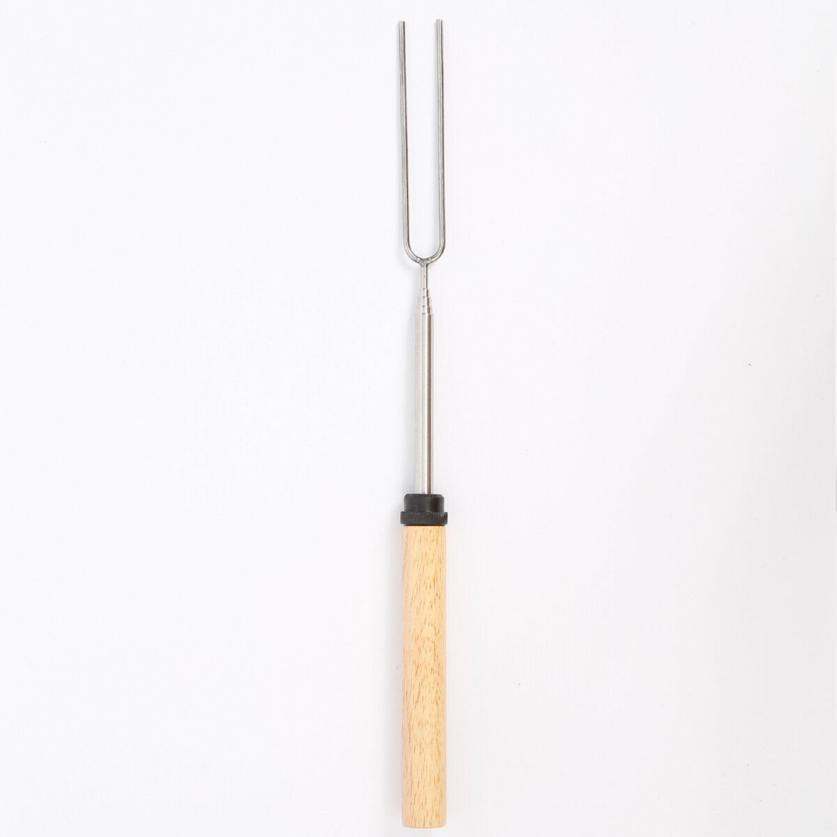 FreeCamp Teleskobik Barbekü Çatalı-SİYAH