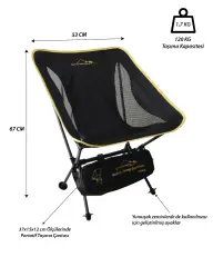 CAMPOUT PRATİK KAMP SANDALYESİ