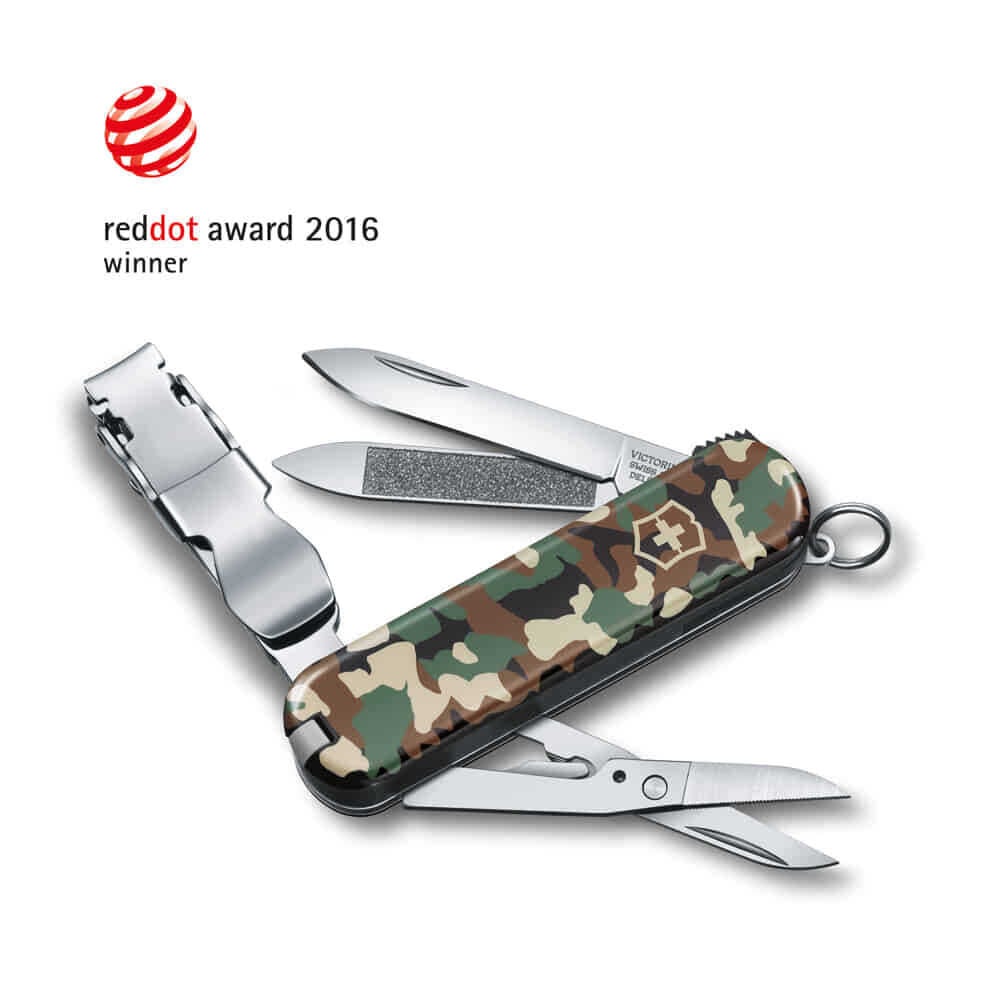 Victorinox 0.6463.94 NailClip 580 Kamuflaj Desenli Tırnak Makaslı Çakı
