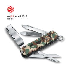 Victorinox 0.6463.94 NailClip 580 Kamuflaj Desenli Tırnak Makaslı Çakı