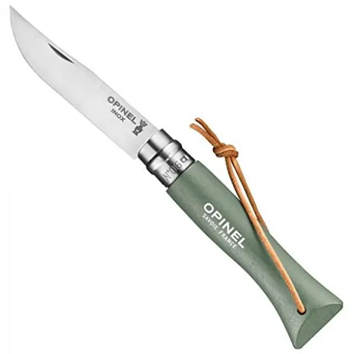 OPINEL INOX 8 NO RENKLI CAKI