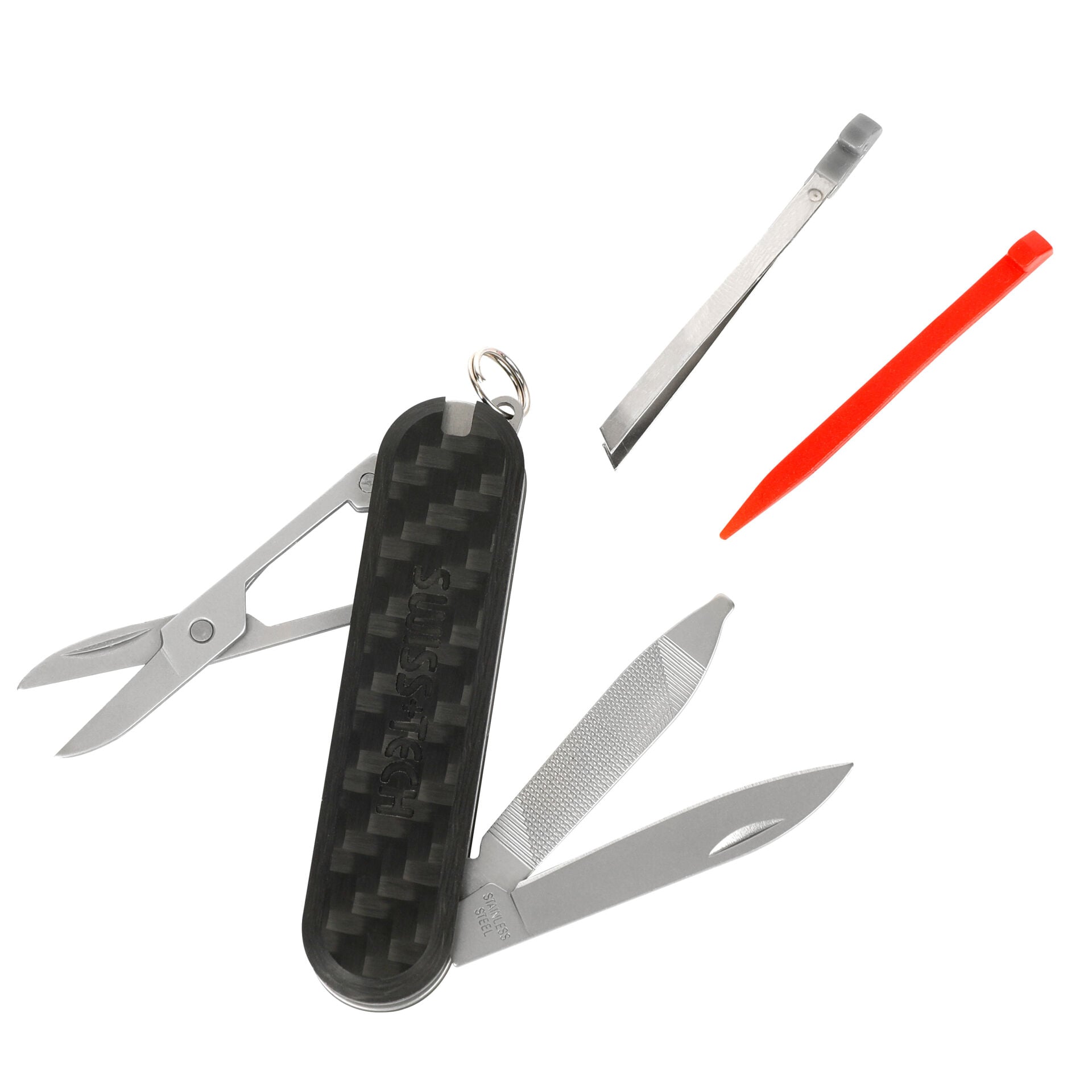 SwissTech 7-IN-1 MULTİ TOOL-CARBON FİBER HANDLE