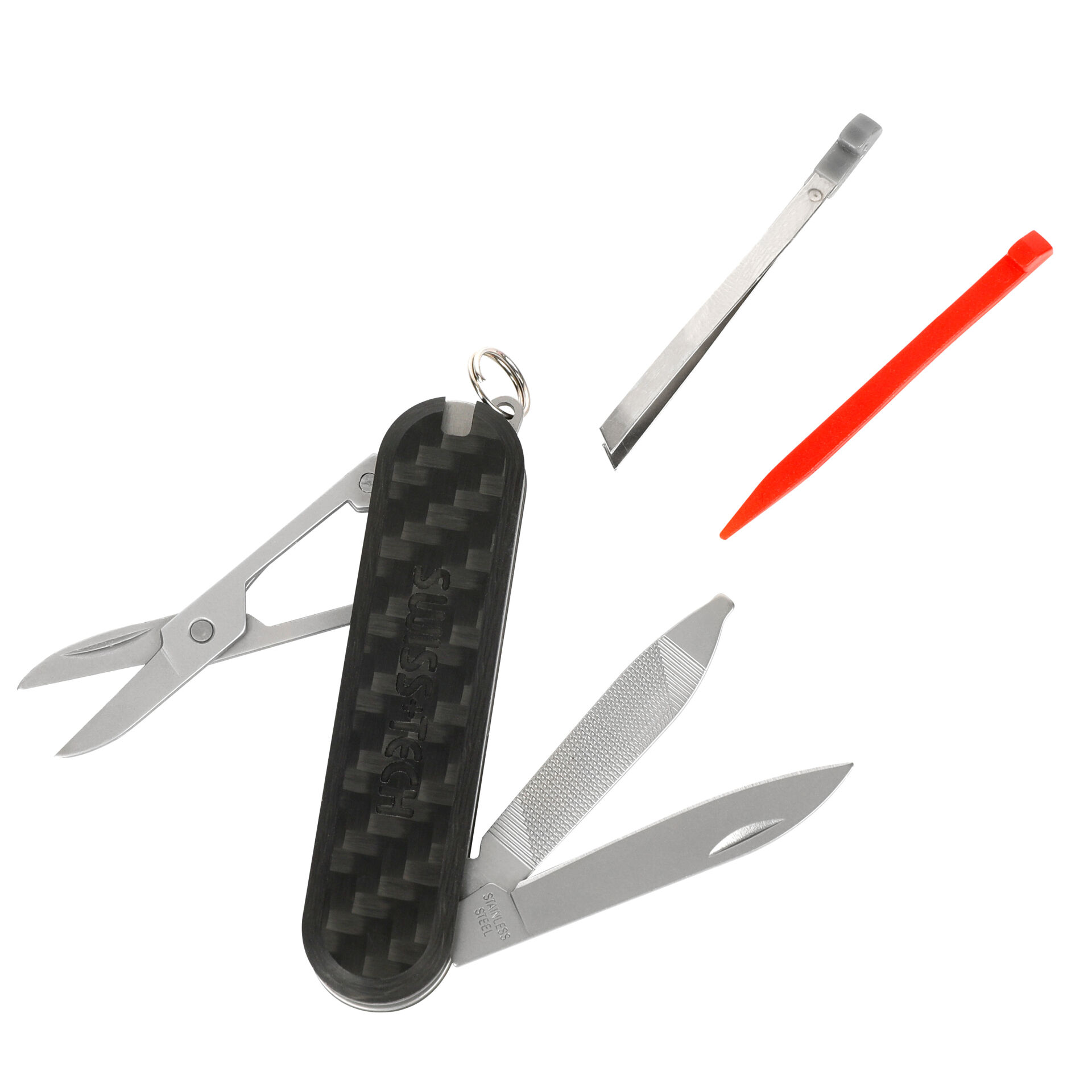 SwissTech 7-IN-1 MULTİ TOOL-CARBON FİBER HANDLE