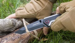 SwissTech G10 TİTANİUM BLACK POCKET FOLDİNG KNİFE