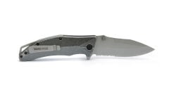 SwissTech ALİMİNUM SERRATED FOLDİNG KNİFE