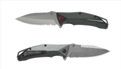 SwissTech ALİMİNUM SERRATED FOLDİNG KNİFE