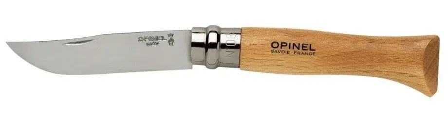 OPINEL INOX KAYIN SAPLI 8 NO CAKI (002020)
