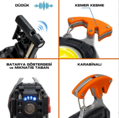 Rox Outdoor Şarjlı 500 LMS Led Fener 5.000 TL Üzeri Kargo Bedava