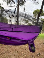 CAMPANDMAP Mor Cibinlikli Hamak