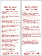 CAMPANDMAP Mavi Cibinlikli Hamak