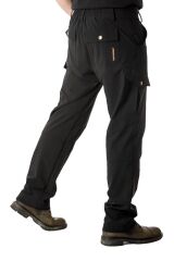 CAMPANDMAP Trekking Kargo Pantolon Siyah (Model: Feather)