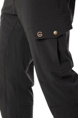 CAMPANDMAP Trekking Kargo Pantolon Siyah (Model: Feather)