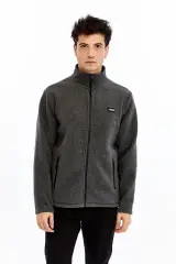 Champp Horizon Tam Fermuarlı Unisex Antrasit Polar Cmp2505-16