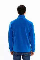 Champp Horizon Tam Fermuarlı Unisex Mavi Polar Cmp2505-07