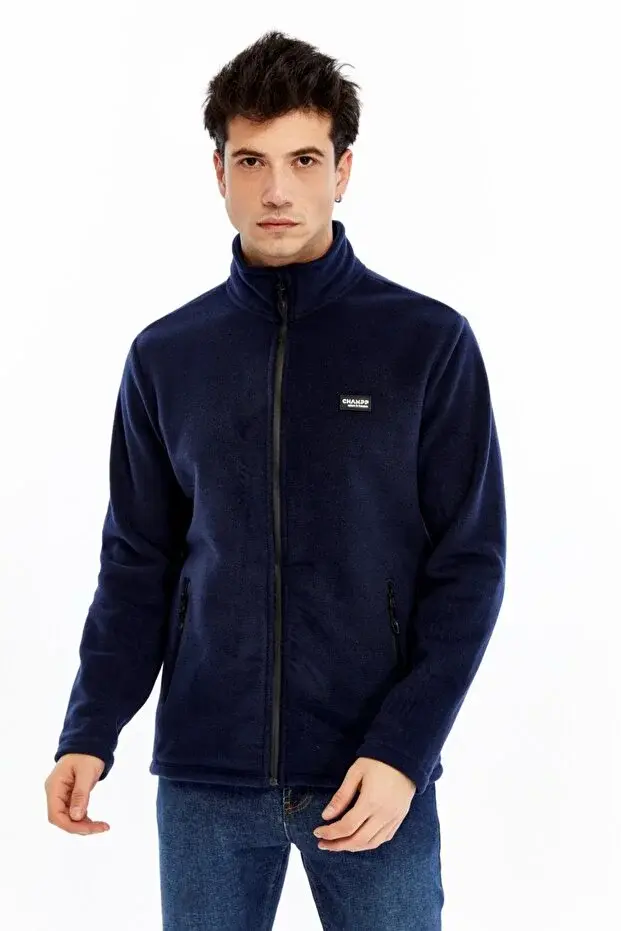 Champp Horizon Tam Fermuarlı Unisex Lacivert Polar Cmp2505-04