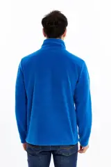 Champp Summit Yarım Fermuarlı Unisex Mavi Polar Cmp2506-07