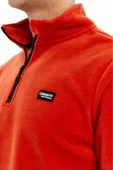 Champp Summit Yarım Fermuarlı Unisex Turuncu Polar Cmp2506-15