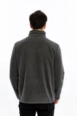 Champp Summit Yarım Fermuarlı Unisex Antrasit Polar Cmp2506-16