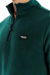 Champp Summit Yarım FermuarlI Unisex Yeşil Polar Cmp2506-21